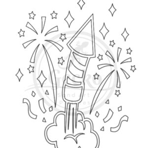A4 Fireworks Sand Art Kit
