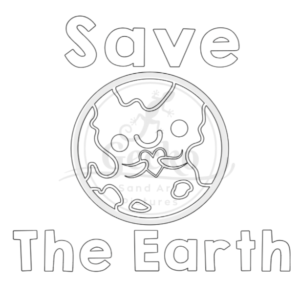A4 Save the Earth Sand Art Kit