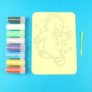 A6 Snowman Sand Art Kit