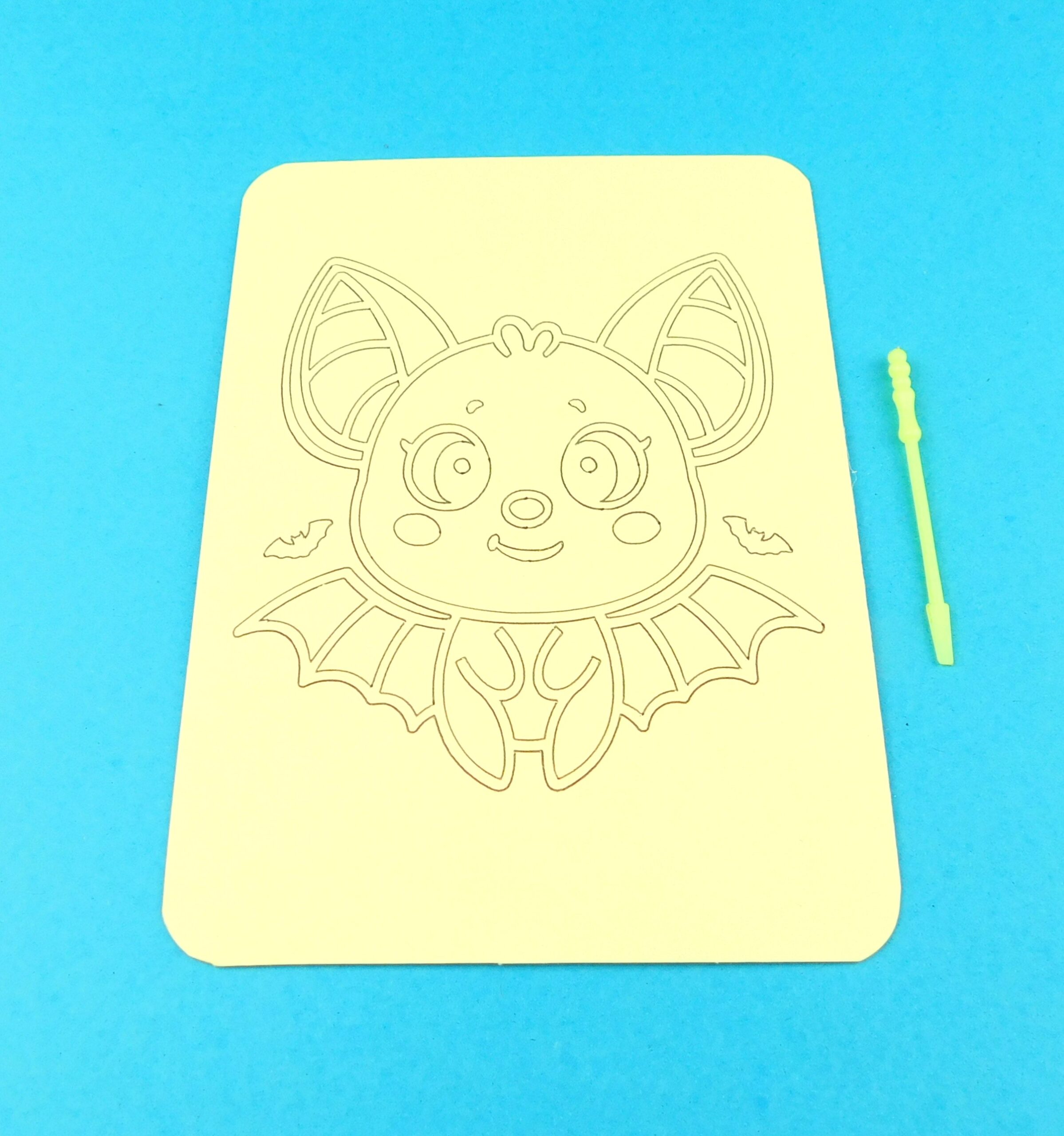 A6 Cute Bat Sand Art Kit - Image 8