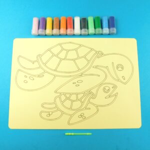 A4 Turtle's Sand Art Kit