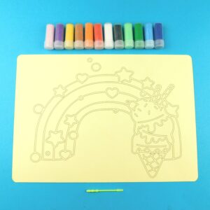 A4 Rainbow Ice Cream Sand Art Kit
