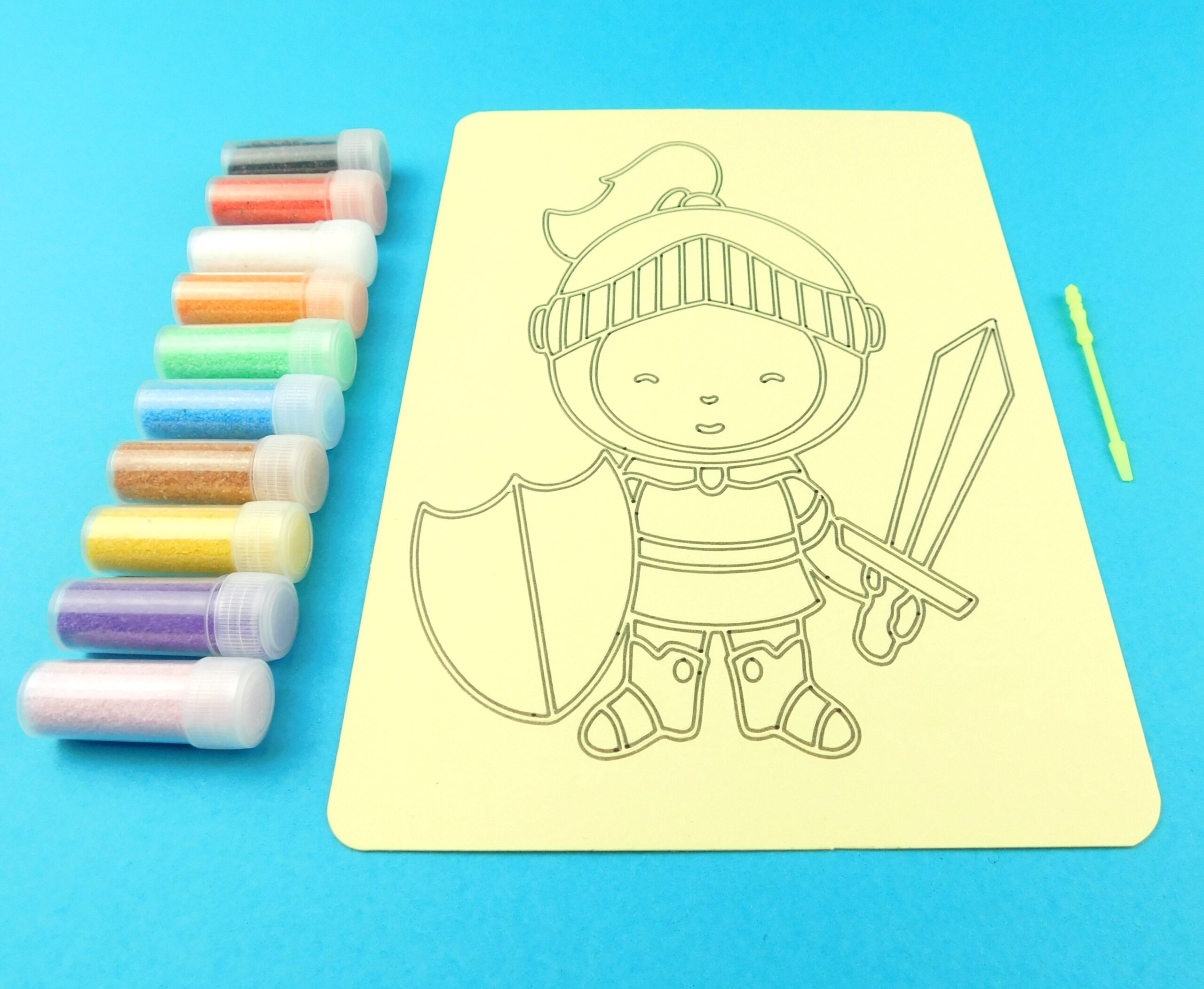 A5 Knight Sand Art Kit - Image 4