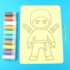 A5 Ninja Sand Art Kit