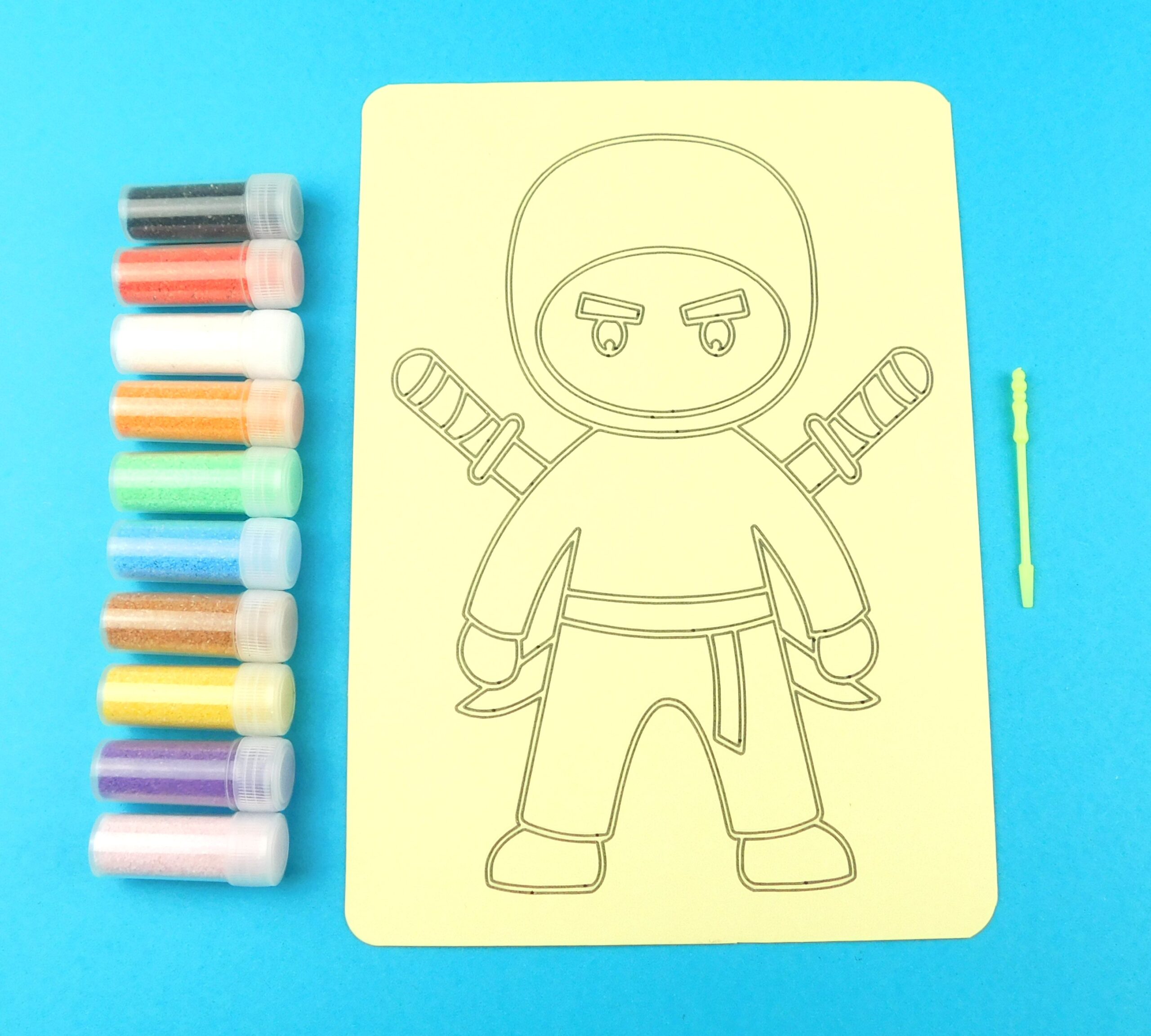 A5 Ninja Sand Art Kit