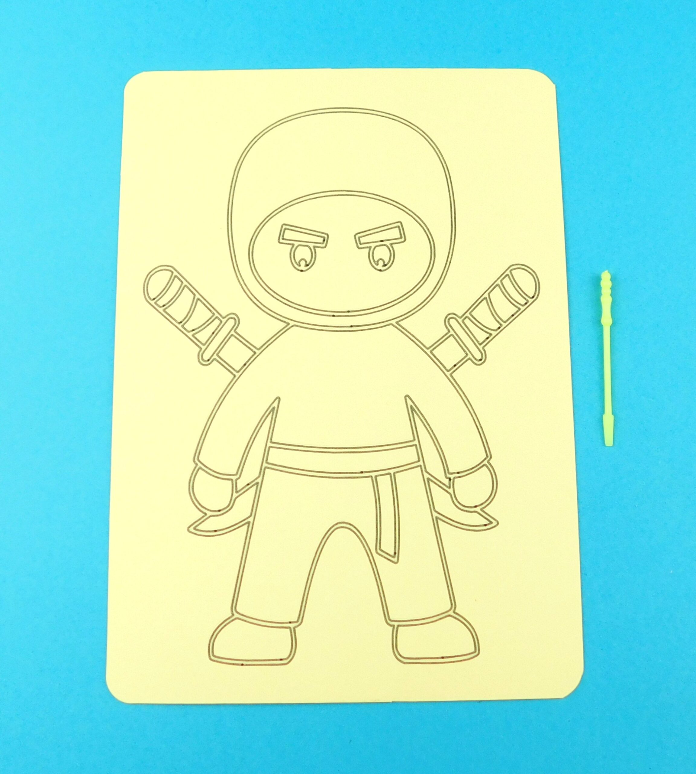 A5 Ninja Sand Art Kit - Image 5