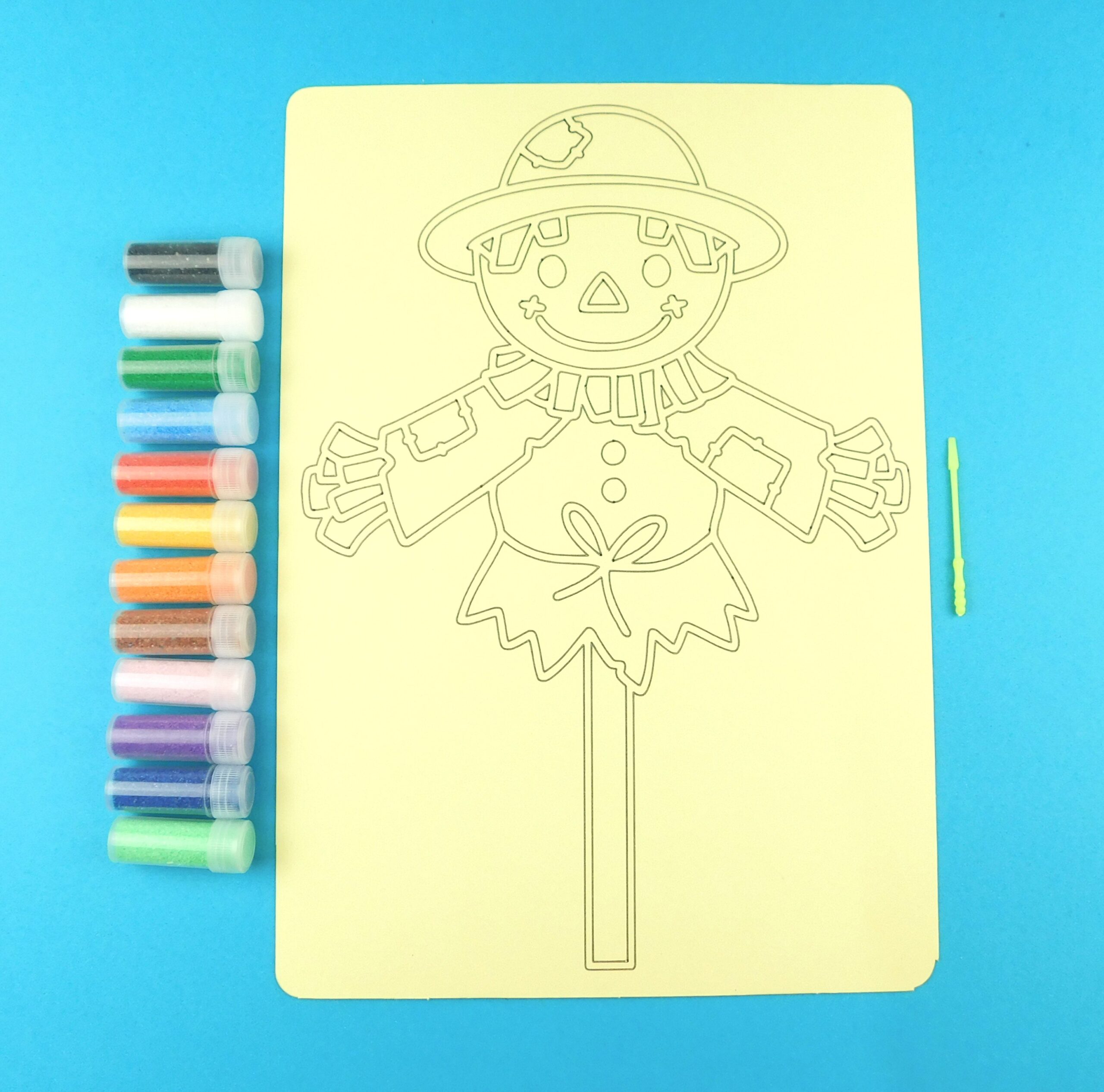 A4 Scarecrow Sand Art Kit