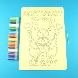 A4 Capybara Sand Art Kit