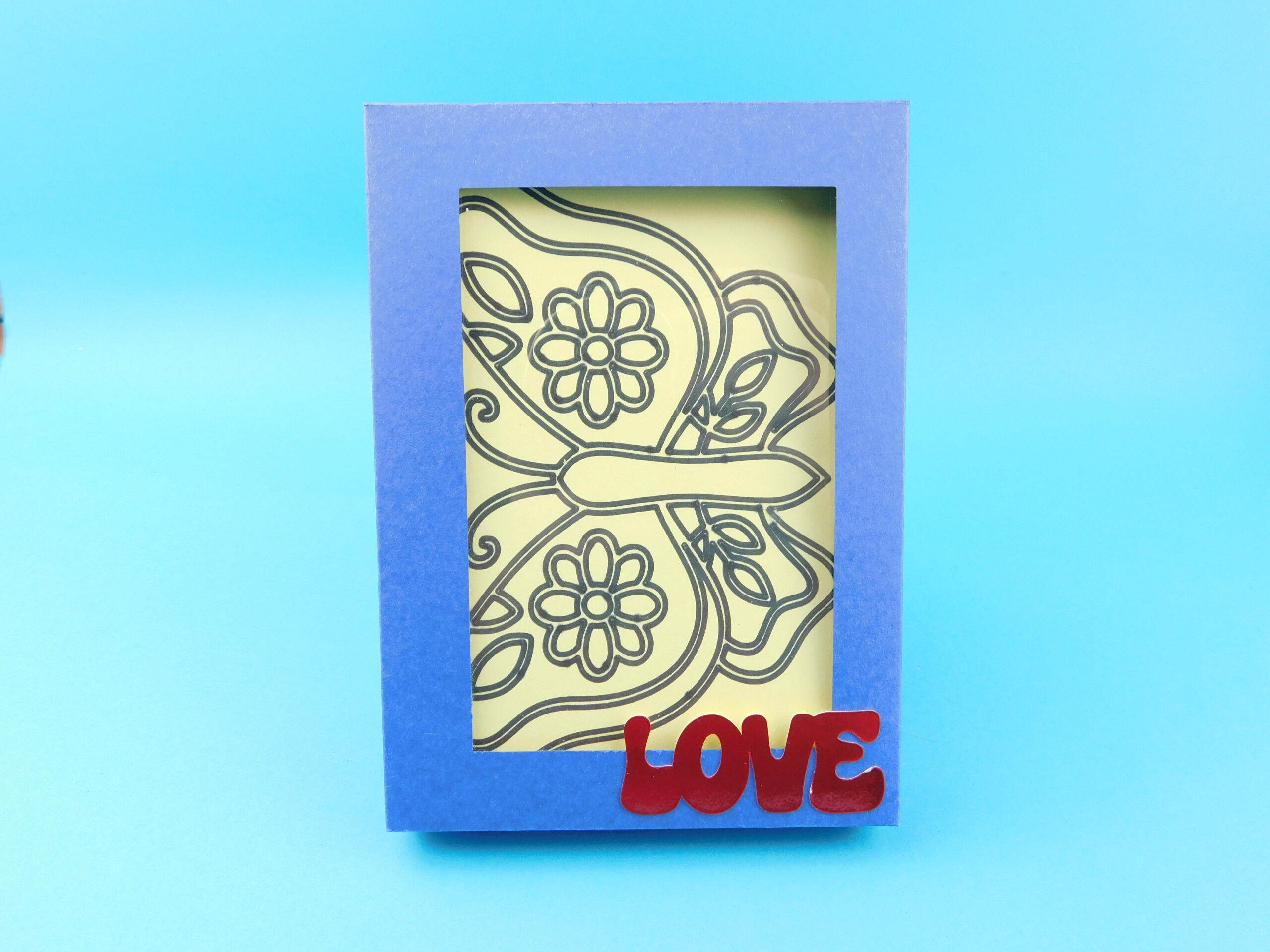 A6 Butterfly Sand Art Kit Gift Box