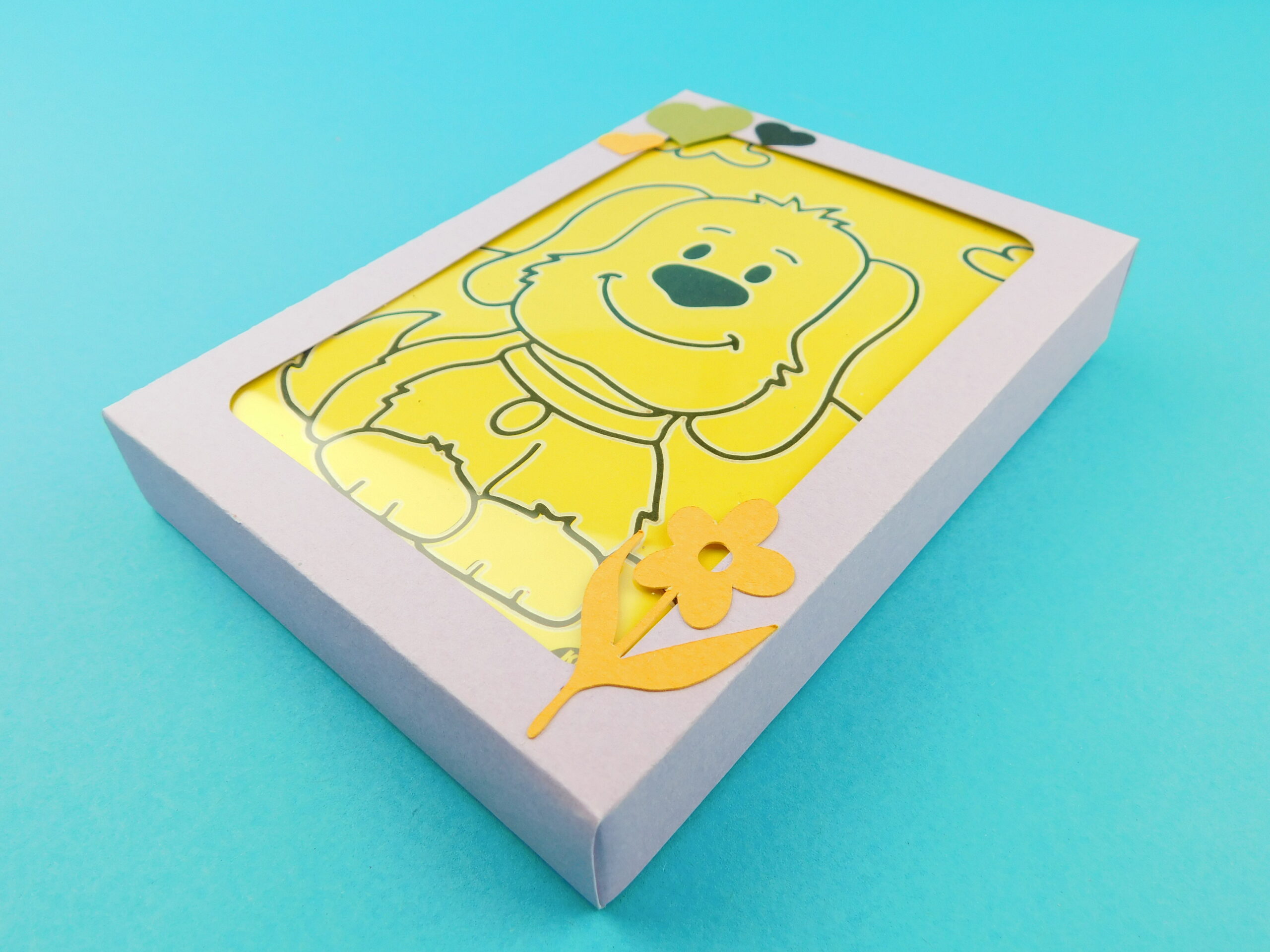 A6 Dog Sand Art Kit Gift Box - Image 2