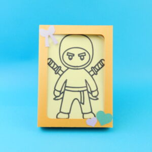 A6 Ninja Sand Art Kit Gift Box