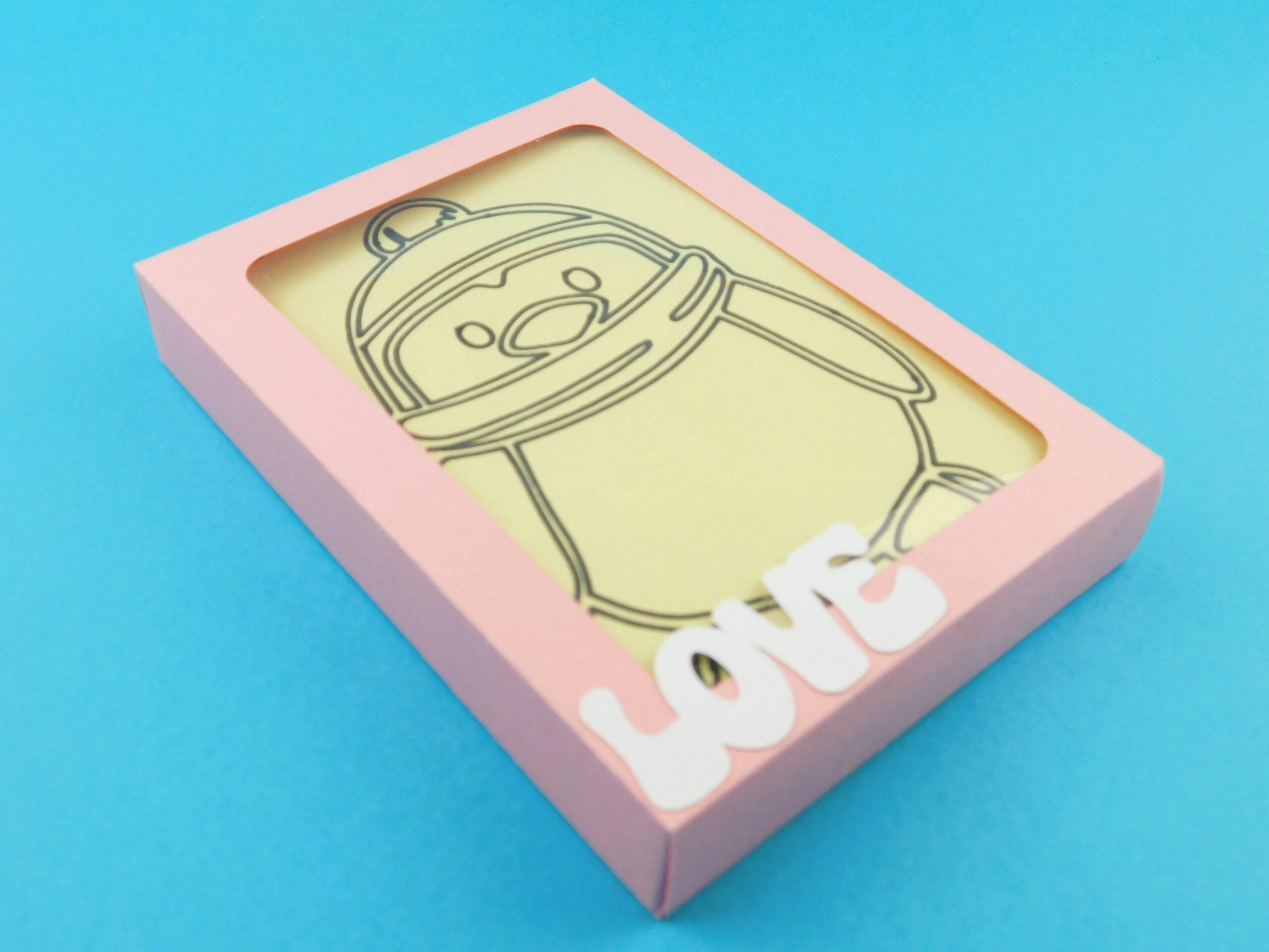 A6 Penguin Sand Art Kit Gift Box - Image 2