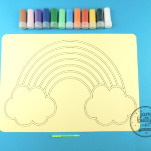 A4 Rainbow Sand Art Kit
