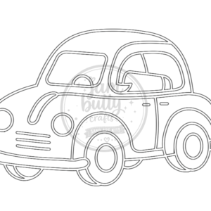 A4 Bubble Car Sand Art Kit