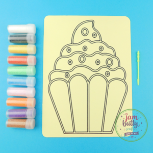 A5 Creamy Cupcake Sand Art Kit