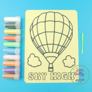 A5 Hot Air Balloon Sand Art Kit