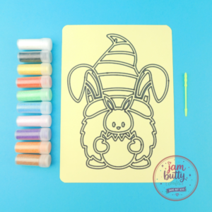 A5 Easter Gnome Sand Art Kit