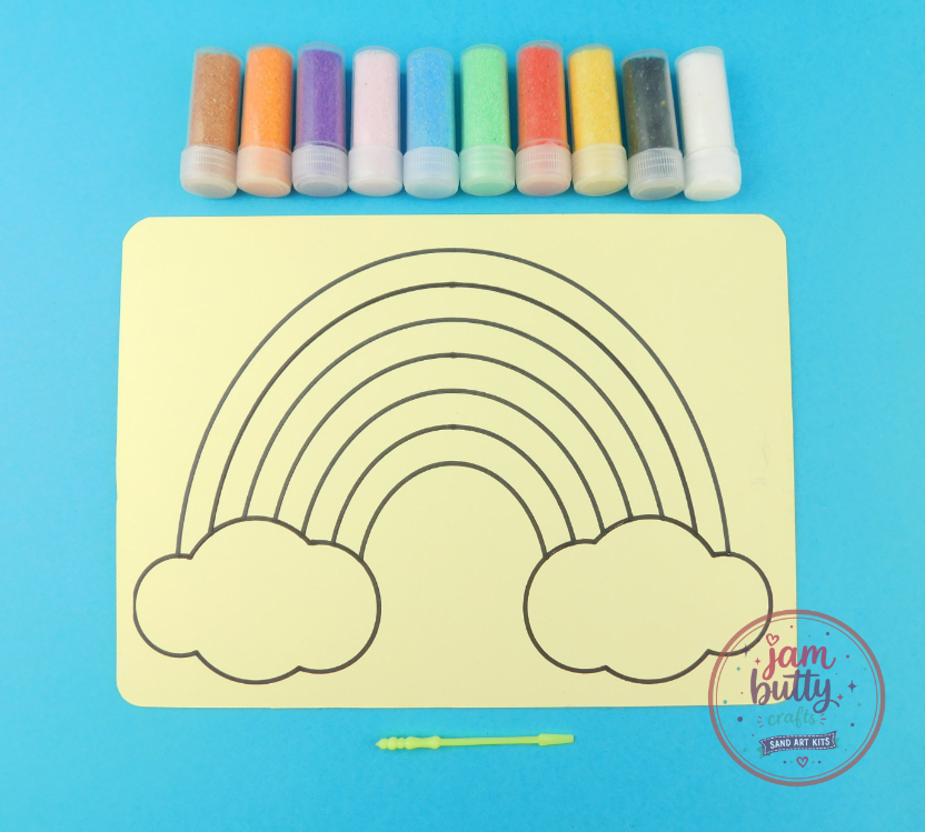 A5 Rainbow Sand Art Kit