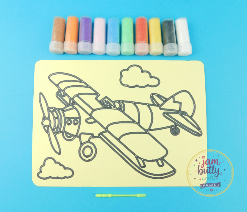 A5 Bi-Plane Sand Art Kit