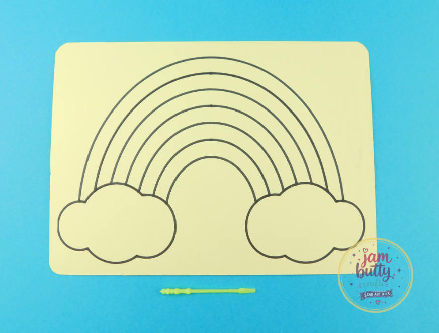 A5 Rainbow Sand Art Kit - Image 2