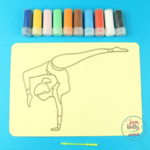 A5 Gymnast Sand Art Kit