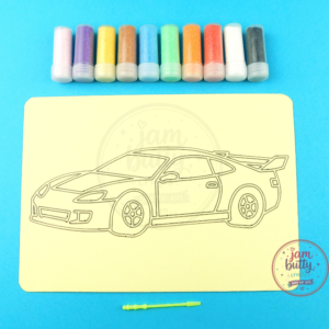 A5 Sports Car Sand Art Kit