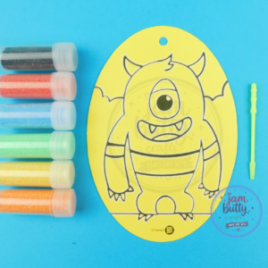Oval Cyclops Sand Art Kit.