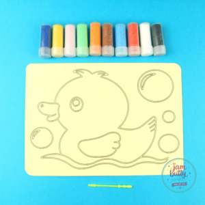 A5 Duck Sand Art Kit