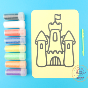 A6 Sandcastle Sand Art Kit