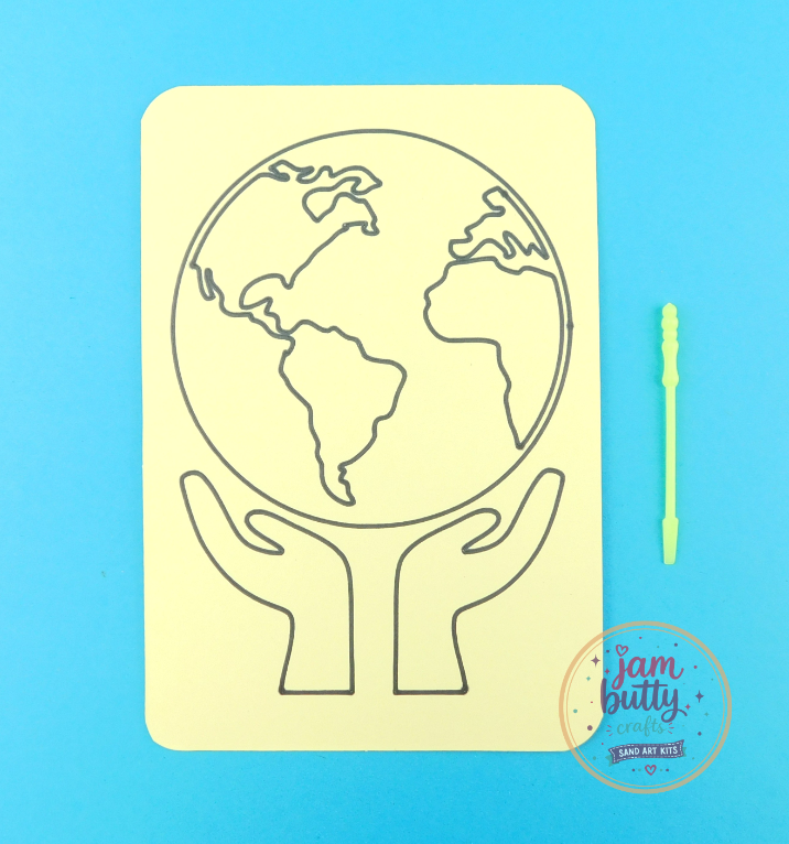 A6 Earth Sand Art Kit - Image 2