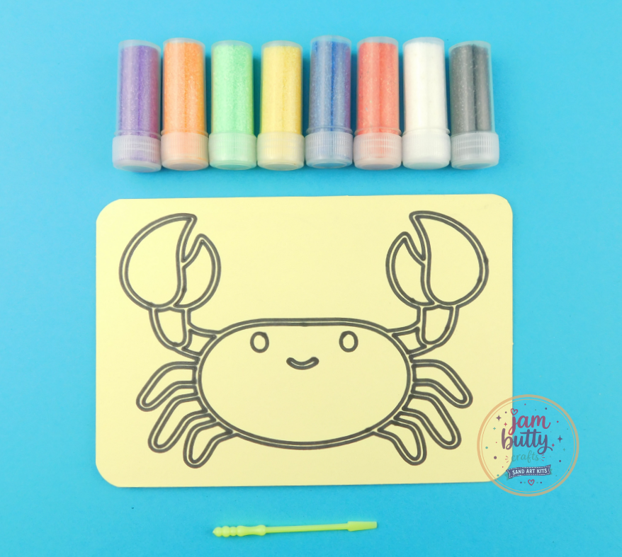 A6 Crab Sand Art Kit