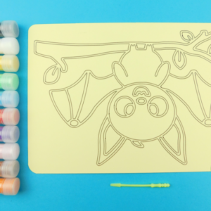 A5 Upside Down Bat Sand Art Kit