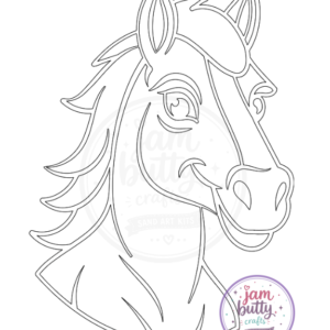 A4 Horse Sand Art Kit (Made To Order)