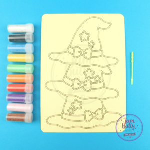A5 Witches Hats Sand Art Kit