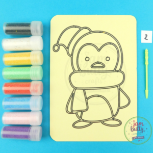 A6 Penguin Sand Art Kit