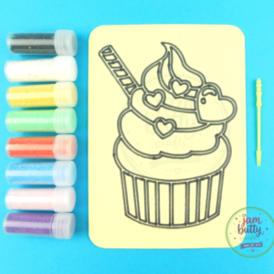 A5 Cupcake Sand Art Kit