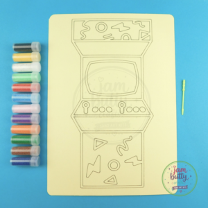 A4 Arcade Game Sand Art Kit