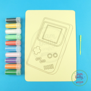 A5 Handheld Video Game Console Sand Art Kit