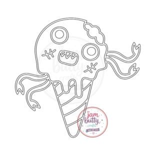 A4 Ice Cream Monster Sand Art Kit (Made To Order)