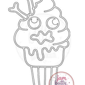 A5 Ice Cream Monster Sand Art Kit (Made to Order)
