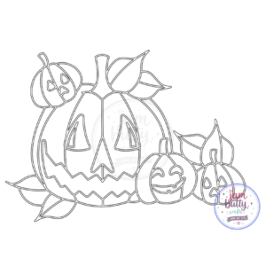 A4 Pumpkins Sand Art Kit (Made To Order)