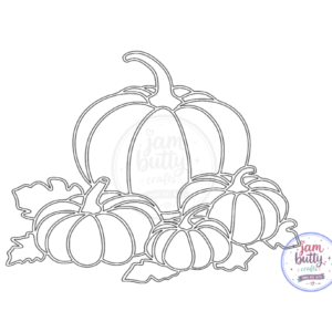 A4 Pumpkins Sand Art Kit (Made To Order)