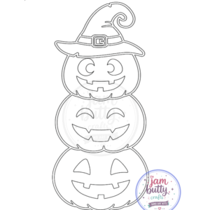A4 Pumpkins Sand Art Kit (Made To Order)
