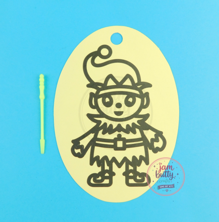 Oval Elf Sand Art Kit. - Image 2