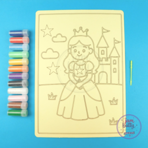 A4 Princess & Castle Sand Art Kit