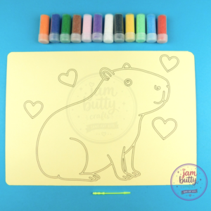 A4 Capybara Sand Art Kit