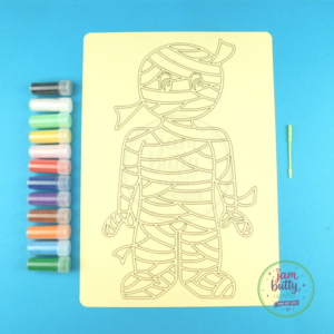 A4 Mummy Sand Art Kit
