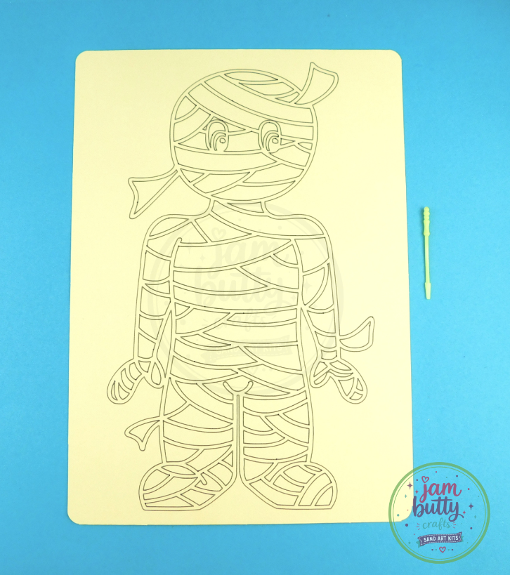 A4 Mummy Sand Art Kit - Image 2