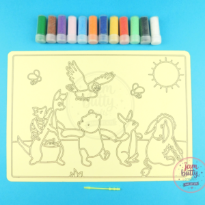 A4 Classic Winnie the Pooh and Friends Sand Art Kit
