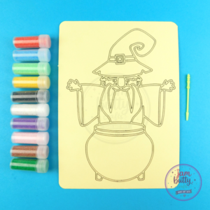 A4 Wizard Sand Art Kit